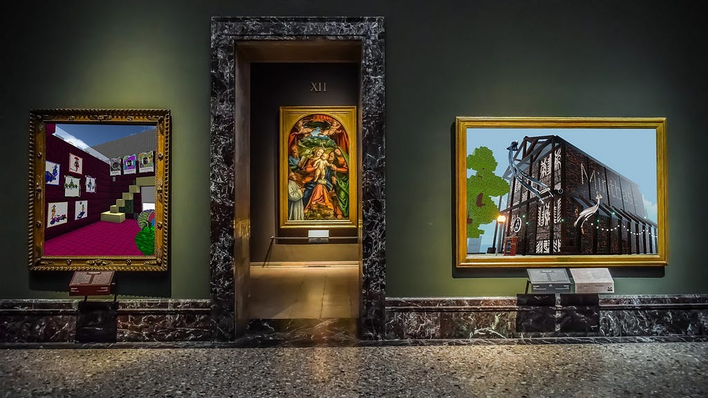 NFT photo exhibition