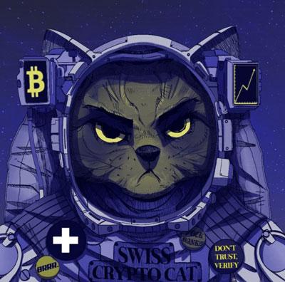 cryptoart swiss crypto cat