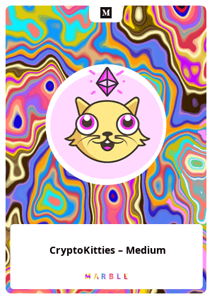 cryptokitties marblecard